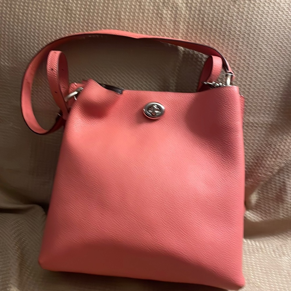 Coach shoulder bag pink